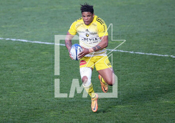 2023-04-03 - Jonathan Danty of Stade Rochelais during the Heineken Champions Cup, Round of 16, Rugby union match between Stade Rochelais (La Rochelle) and Gloucester Rugby on April 1, 2023 at Marcel Deflandre stadium in La Rochelle, France - RUGBY - CHAMPIONS CUP - LA ROCHELLE V GLOUCESTER - CHAMPIONS CUP - RUGBY
