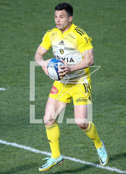 2023-04-03 - Brice Dulin of Stade Rochelais during the Heineken Champions Cup, Round of 16, Rugby union match between Stade Rochelais (La Rochelle) and Gloucester Rugby on April 1, 2023 at Marcel Deflandre stadium in La Rochelle, France - RUGBY - CHAMPIONS CUP - LA ROCHELLE V GLOUCESTER - CHAMPIONS CUP - RUGBY