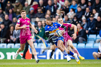 2023-04-08 - Manie Libbok of DHL Stormers during the European Rugby Champions Cup, Quarter Finals rugby union match between Exeter Chiefs and DHL Stormers on 8 April 2023 at Sandy Park in Exeter, England - RUGBY - CHAMPIONS CUP - EXETER V STORMERS - CHAMPIONS CUP - RUGBY