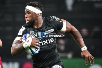 2023-12-10 - Siya KOLISI of Racing 92 during the Investec Champions Cup, Pool 2 rugby union match between Racing 92 and Harlequins on December 10, 2023 at Paris La Defense Arena in Nanterre, France - RUGBY - CHAMPIONS CUP - RACING 92 V HARLEQUINS - CHAMPIONS CUP - RUGBY