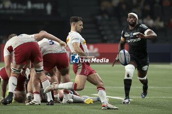 2023-12-10 - Danny Care of Harlequins, Siya Kolisi of Racing 92 during the EPCR Champions Cup, Pool 2 rugby union match between Racing 92 and Harlequins on December 10, 2023 at Paris La Défense Arena in Nanterre near Paris, France - RUGBY - CHAMPIONS CUP - RACING 92 V HARLEQUINS - CHAMPIONS CUP - RUGBY