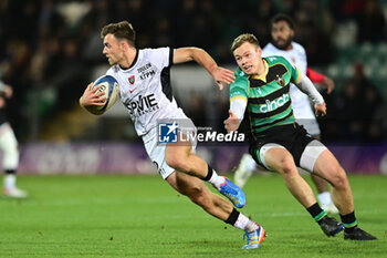 2023-12-15 - Toulon RC scrum half Ben White during the Champions Cup, rugby union match between Northampton Saints and RC Toulon on 15 December 2023 at Franklins Gardens in Northampton, England - RUGBY - CHAMPIONS CUP - NORTHAMPTON V TOULON - CHAMPIONS CUP - RUGBY