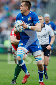 11/03/2023 - Italy v Galles - Guinness Six Nations Rugby Championship
Rome , Italy – 11 March 2023;Federico Ruzza
of Italy in action during the Six Nations Rugby match between Italy and Galles at the Stadio Olimpico in Rome, Italy. (Photo. Livemedia/Andrea Martini) - ITALY VS WALES - 6 NAZIONI - RUGBY