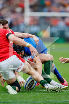 11/03/2023 - Italy v Galles - Guinness Six Nations Rugby Championship
Rome , Italy – 11 March 2023; 
Juan Ignacio Brex of Italy in action during the Six Nations Rugby match between Italy and Galles at the Stadio Olimpico in Rome, Italy. (Photo. Livemedia/Andrea Martini) - ITALY VS WALES - 6 NAZIONI - RUGBY
