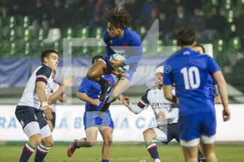 2023-02-03 - Theo Attissogbe - 2023 U20 - ITALY VS FRANCE - SIX NATIONS - RUGBY
