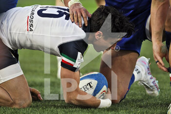 05/02/2023 - Ange Capuozzo of Italy during the 2023 Six Nations, rugby union match between Italy and France on February 5, 2023 at Stadio Olimpico in Rome, Italy - RUGBY - 6 NATIONS 2023 - ITALY V FRANCE - 6 NAZIONI - RUGBY