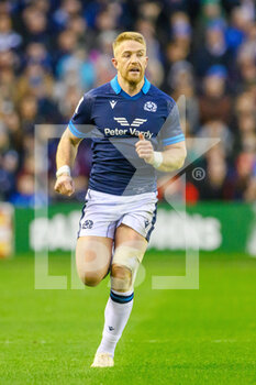 11/02/2023 - Kyle Steyn of Scotland during the Six Nations 2023, rugby union match between Scotland and Wales on February 11, 2023 at BT Murrayfield Stadium in Edinburgh, Scotland - RUGBY - SIX NATIONS 2023 - SCOTLAND V WALES - 6 NAZIONI - RUGBY