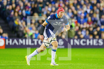 11/02/2023 - Grant Gilchrist of Scotland during the Six Nations 2023, rugby union match between Scotland and Wales on February 11, 2023 at BT Murrayfield Stadium in Edinburgh, Scotland - RUGBY - SIX NATIONS 2023 - SCOTLAND V WALES - 6 NAZIONI - RUGBY