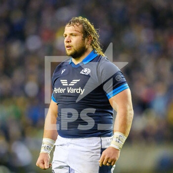 11/02/2023 - Pierre Schoeman of Scotland during the Six Nations 2023, rugby union match between Scotland and Wales on February 11, 2023 at BT Murrayfield Stadium in Edinburgh, Scotland - RUGBY - SIX NATIONS 2023 - SCOTLAND V WALES - 6 NAZIONI - RUGBY
