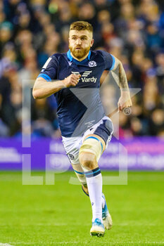 11/02/2023 - Luke Crosbie of Scotland during the Six Nations 2023, rugby union match between Scotland and Wales on February 11, 2023 at BT Murrayfield Stadium in Edinburgh, Scotland - RUGBY - SIX NATIONS 2023 - SCOTLAND V WALES - 6 NAZIONI - RUGBY