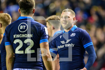 11/02/2023 - Finn Russell of Scotland during the Six Nations 2023, rugby union match between Scotland and Wales on February 11, 2023 at BT Murrayfield Stadium in Edinburgh, Scotland - RUGBY - SIX NATIONS 2023 - SCOTLAND V WALES - 6 NAZIONI - RUGBY