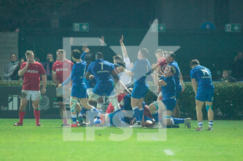 10/03/2023 - Italy scores a try - U20 - ITALY VS WALES - 6 NAZIONI - RUGBY