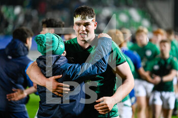 24/02/2023 - Ireland U20 celebrates a victory at the end of match - U20 - ITALY VS IRELAND - 6 NAZIONI - RUGBY