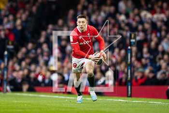 25/02/2023 - Josh Adams of Wales during the Six Nations 2023 rugby union match between Wales and England on 25 February 2023 at Principality Stadium in Cardiff, Wales - RUGBY - SIX NATIONS 2023 - WALES V ENGLAND - 6 NAZIONI - RUGBY