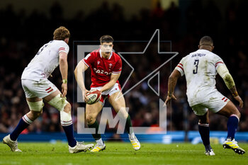 25/02/2023 - Joe Hawkins of Wales during the Six Nations 2023 rugby union match between Wales and England on 25 February 2023 at Principality Stadium in Cardiff, Wales - RUGBY - SIX NATIONS 2023 - WALES V ENGLAND - 6 NAZIONI - RUGBY