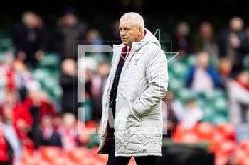 25/02/2023 - Head Coach Warren Gatland of Wales during the Six Nations 2023 rugby union match between Wales and England on 25 February 2023 at Principality Stadium in Cardiff, Wales - RUGBY - SIX NATIONS 2023 - WALES V ENGLAND - 6 NAZIONI - RUGBY