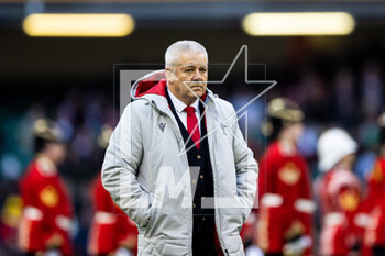 25/02/2023 - Head Coach Warren Gatland of Wales during the Six Nations 2023 rugby union match between Wales and England on 25 February 2023 at Principality Stadium in Cardiff, Wales - RUGBY - SIX NATIONS 2023 - WALES V ENGLAND - 6 NAZIONI - RUGBY