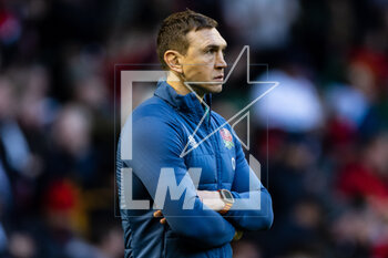 25/02/2023 - Kevin Sinfield Defence Coach of England during the Six Nations 2023 rugby union match between Wales and England on 25 February 2023 at Principality Stadium in Cardiff, Wales - RUGBY - SIX NATIONS 2023 - WALES V ENGLAND - 6 NAZIONI - RUGBY