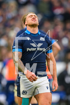 26/02/2023 - Stuart Hogg of Scotland looks frustrated during the Six Nations 2023 rugby union match between France and Scotland on 26 February 2023 at Stade de France in Saint-Denis near Paris, France - RUGBY - SIX NATIONS 2023 - FRANCE V SCOTLAND - 6 NAZIONI - RUGBY