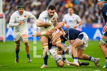 26/02/2023 - Charles Ollivon of France during the Six Nations 2023 rugby union match between France and Scotland on 26 February 2023 at Stade de France in Saint-Denis near Paris, France - RUGBY - SIX NATIONS 2023 - FRANCE V SCOTLAND - 6 NAZIONI - RUGBY