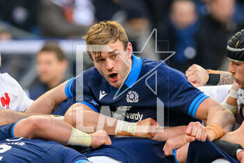 26/02/2023 - Richie Gray of Scotland during the Six Nations 2023 rugby union match between France and Scotland on 26 February 2023 at Stade de France in Saint-Denis near Paris, France - RUGBY - SIX NATIONS 2023 - FRANCE V SCOTLAND - 6 NAZIONI - RUGBY
