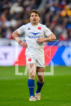 26/02/2023 - Antoine Dupont of France during the Six Nations 2023 rugby union match between France and Scotland on 26 February 2023 at Stade de France in Saint-Denis near Paris, France - RUGBY - SIX NATIONS 2023 - FRANCE V SCOTLAND - 6 NAZIONI - RUGBY