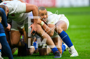 26/02/2023 - Gael Fickou of France joins a scrum during the Six Nations 2023 rugby union match between France and Scotland on 26 February 2023 at Stade de France in Saint-Denis near Paris, France - RUGBY - SIX NATIONS 2023 - FRANCE V SCOTLAND - 6 NAZIONI - RUGBY