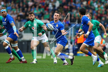 25/02/2023 - Andrew Porter of Ireland (L) and Paolo Garbisi of Italy (R) during the Six Nations 2023 rugby union match between Italy and Ireland on February 25, 2023 at Stadio Olimpico in Rome, Italy - RUGBY - SIX NATIONS 2023 - ITALY V IRELAND - 6 NAZIONI - RUGBY