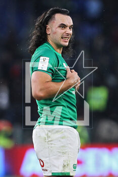 25/02/2023 - James Lowe of Ireland reacts at the end of the Six Nations 2023 rugby union match between Italy and Ireland on February 25, 2023 at Stadio Olimpico in Rome, Italy - RUGBY - SIX NATIONS 2023 - ITALY V IRELAND - 6 NAZIONI - RUGBY