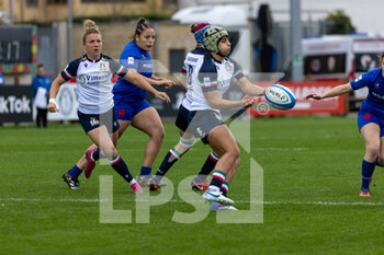 2023-03-26 - RIGONI Beatrice (Italy) passes the ball - 2023 WOMEN'S - ITALY VS FRANCE - SIX NATIONS - RUGBY