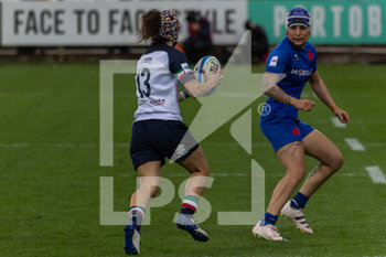 2023-03-26 - SILLARI Michela (Italy) carries the ball - 2023 WOMEN'S - ITALY VS FRANCE - SIX NATIONS - RUGBY