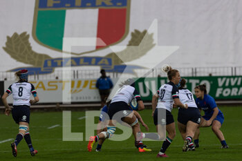 2023-03-26 - FRANCO Giada (Italy) carries the ball - 2023 WOMEN'S - ITALY VS FRANCE - SIX NATIONS - RUGBY