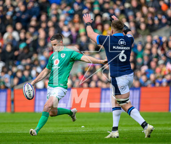 12/03/2023 - Johnny Sexton of Ireland during the Six Nations 2023 rugby union match between Scotland and Ireland on 12 March 2023 at BT Murrayfield in Edinburgh, Scotland - RUGBY - SIX NATIONS 2023 - SCOTLAND V IRELAND - 6 NAZIONI - RUGBY