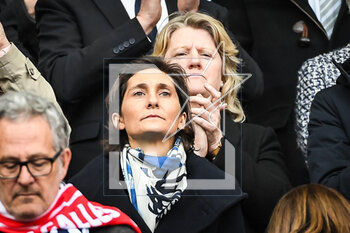 18/03/2023 - French Sports Minister Amelie OUDEA-CASTERA and President of the French National Olympic Committee (CNOSF) Brigitte HENRIQUES during the Six Nations 2023 rugby union match between France and Wales on March 18, 2023 at Stade de France in Saint-Denis near Paris, France - RUGBY - SIX NATIONS 2023 - FRANCE V WALES - 6 NAZIONI - RUGBY