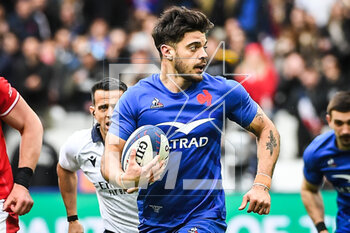 18/03/2023 - Romain NTAMACK of France during the Six Nations 2023 rugby union match between France and Wales on March 18, 2023 at Stade de France in Saint-Denis near Paris, France - RUGBY - SIX NATIONS 2023 - FRANCE V WALES - 6 NAZIONI - RUGBY