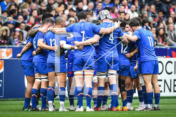 18/03/2023 - Team of France during the Six Nations 2023 rugby union match between France and Wales on March 18, 2023 at Stade de France in Saint-Denis near Paris, France - RUGBY - SIX NATIONS 2023 - FRANCE V WALES - 6 NAZIONI - RUGBY