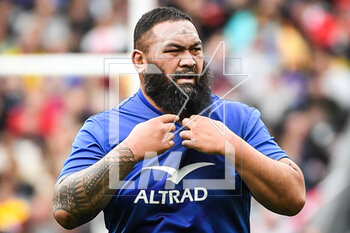 18/03/2023 - Uini ATONIO of France during the Six Nations 2023 rugby union match between France and Wales on March 18, 2023 at Stade de France in Saint-Denis near Paris, France - RUGBY - SIX NATIONS 2023 - FRANCE V WALES - 6 NAZIONI - RUGBY