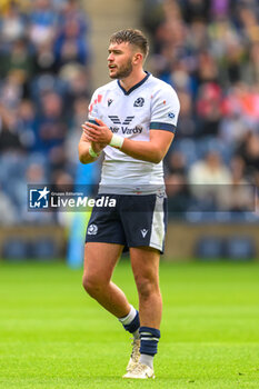 2023-07-29 - Ollie Smith of Scotland during the Summer Nations Series 2023, rugby union match between Scotland and Italy on 29 July 2023 at the Scottish Gas Murrayfield Stadium in Edinburgh, Scotland - RUGBY - SUMMER NATIONS SERIES 2023 - SCOTLAND V ITALY - TEST MATCH - RUGBY