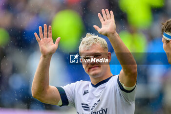 2023-07-29 - Darcy Graham of Scotland waves to the crowd after the final whistle during the Summer Nations Series 2023, rugby union match between Scotland and Italy on 29 July 2023 at the Scottish Gas Murrayfield Stadium in Edinburgh, Scotland - RUGBY - SUMMER NATIONS SERIES 2023 - SCOTLAND V ITALY - TEST MATCH - RUGBY