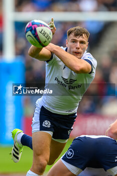 2023-07-29 - Jamie Dobie of Scotland during the Summer Nations Series 2023, rugby union match between Scotland and Italy on 29 July 2023 at the Scottish Gas Murrayfield Stadium in Edinburgh, Scotland - RUGBY - SUMMER NATIONS SERIES 2023 - SCOTLAND V ITALY - TEST MATCH - RUGBY