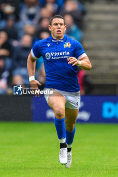 2023-07-29 - Luca Morisi of Italy during the Summer Nations Series 2023, rugby union match between Scotland and Italy on 29 July 2023 at the Scottish Gas Murrayfield Stadium in Edinburgh, Scotland - RUGBY - SUMMER NATIONS SERIES 2023 - SCOTLAND V ITALY - TEST MATCH - RUGBY