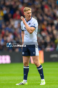 2023-07-29 - Ben Healy of Scotland during the Summer Nations Series 2023, rugby union match between Scotland and Italy on 29 July 2023 at the Scottish Gas Murrayfield Stadium in Edinburgh, Scotland - RUGBY - SUMMER NATIONS SERIES 2023 - SCOTLAND V ITALY - TEST MATCH - RUGBY