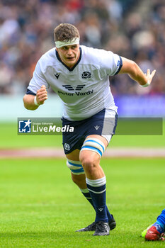 2023-07-29 - Scott Cummings of Scotland during the Summer Nations Series 2023, rugby union match between Scotland and Italy on 29 July 2023 at the Scottish Gas Murrayfield Stadium in Edinburgh, Scotland - RUGBY - SUMMER NATIONS SERIES 2023 - SCOTLAND V ITALY - TEST MATCH - RUGBY