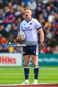 2023-07-29 - Ben Healy of Scotland during the Summer Nations Series 2023, rugby union match between Scotland and Italy on 29 July 2023 at the Scottish Gas Murrayfield Stadium in Edinburgh, Scotland - RUGBY - SUMMER NATIONS SERIES 2023 - SCOTLAND V ITALY - TEST MATCH - RUGBY