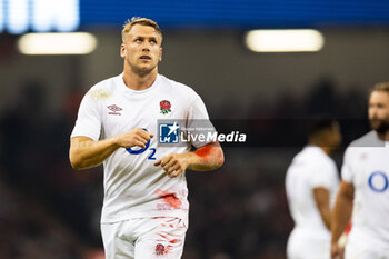 2023-08-05 - Alex Dombrandt of England during the Summer Nations Series 2023, rugby union match between Wales and England on 5 August 2023 at Millenium Stadium in Cardiff, Wales - RUGBY - SUMMER NATIONS SERIES 2023 - WALES V ENGLAND - TEST MATCH - RUGBY