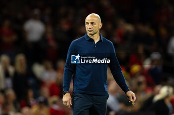 2023-08-05 - Head Coach Steve Borthwick of England before the Summer Nations Series 2023, rugby union match between Wales and England on 5 August 2023 at Millenium Stadium in Cardiff, Wales - RUGBY - SUMMER NATIONS SERIES 2023 - WALES V ENGLAND - TEST MATCH - RUGBY