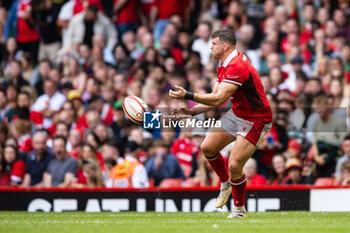2023-08-19 - Elliot Dee of Wales during the Summer Nations Series 2023, Rugby Union Friendly match between Wales and South Africa on 19 August 2023 at Principality Stadium in Cardiff, Wales - RUGBY - SUMMER NATIONS SERIES 2023 - WALES V SOUTH AFRICA - TEST MATCH - RUGBY