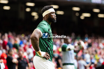 2023-08-19 - Siya Kolisi of South Africa during the Summer Nations Series 2023, Rugby Union Friendly match between Wales and South Africa on 19 August 2023 at Principality Stadium in Cardiff, Wales - RUGBY - SUMMER NATIONS SERIES 2023 - WALES V SOUTH AFRICA - TEST MATCH - RUGBY