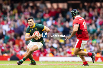 2023-08-19 - Damian de Allende of South Africa during the Summer Nations Series 2023, Rugby Union Friendly match between Wales and South Africa on 19 August 2023 at Principality Stadium in Cardiff, Wales - RUGBY - SUMMER NATIONS SERIES 2023 - WALES V SOUTH AFRICA - TEST MATCH - RUGBY