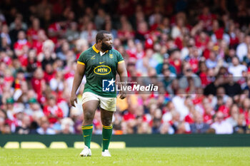 2023-08-19 - Ox Nche of South Africa during the Summer Nations Series 2023, Rugby Union Friendly match between Wales and South Africa on 19 August 2023 at Principality Stadium in Cardiff, Wales - RUGBY - SUMMER NATIONS SERIES 2023 - WALES V SOUTH AFRICA - TEST MATCH - RUGBY